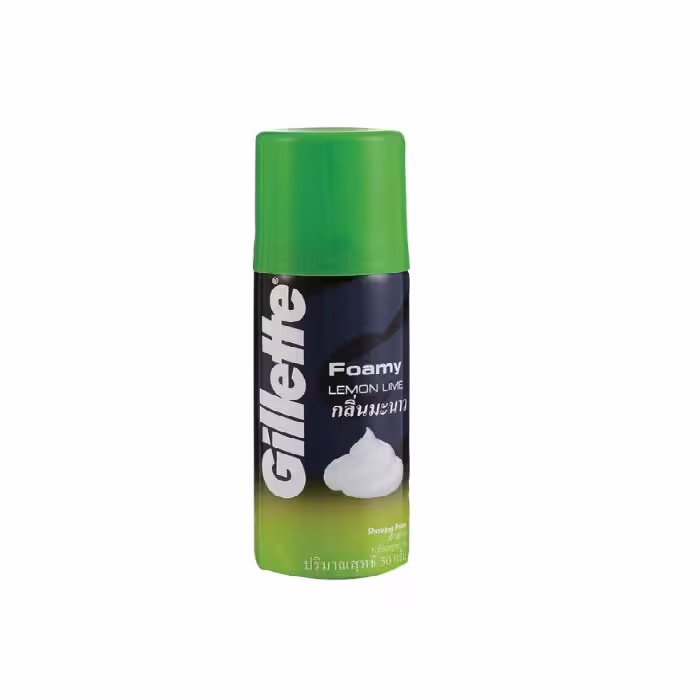 فوم اصلاح صورت ژیلت Lemon Lime وزن 175 گرم