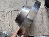 فلنج گلودار 6  اینچ  ریس فیس رده 10 کلاس 300  A/SA 182/F304 304L  فابریک