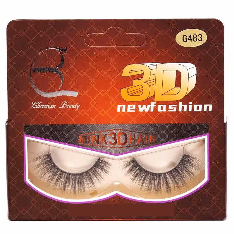 مژه مصنوعی کریستین بیوتی مدل G483