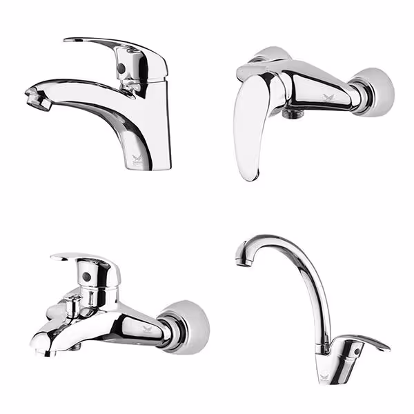 ست شیرآلات شاهین مدل آریان