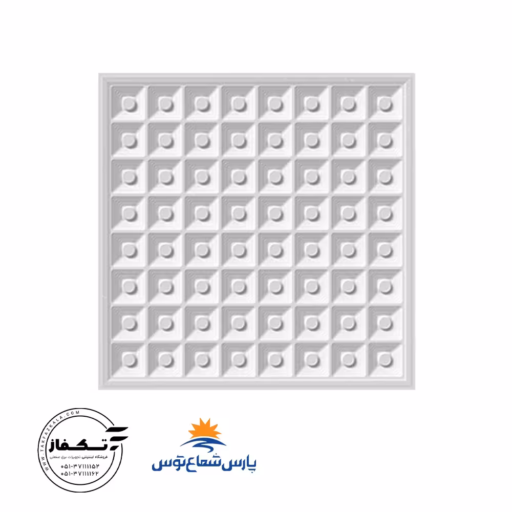 پنل ماتریس لایت 80 وات 60*60 رنگ سفید پارس شعاع توس