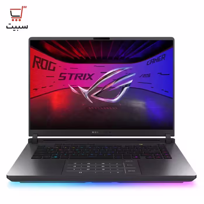 لپ تاپ 16 اینچی گیمینگ ایسوس مدل ROG Strix G16 2025 G615LW Ultra 9 275HX 16G 1T SSD 16G RTX 5080 WUXGA