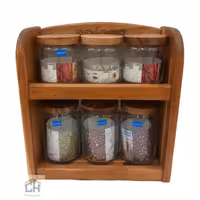 پاسماوری چوبی 2 طبقه بزرگ مدل 8001