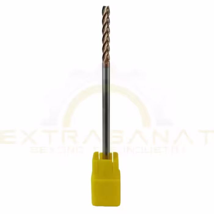 فرز انگشتی الماس سر تخت چهار پر بلند 6 طول 150 MTS