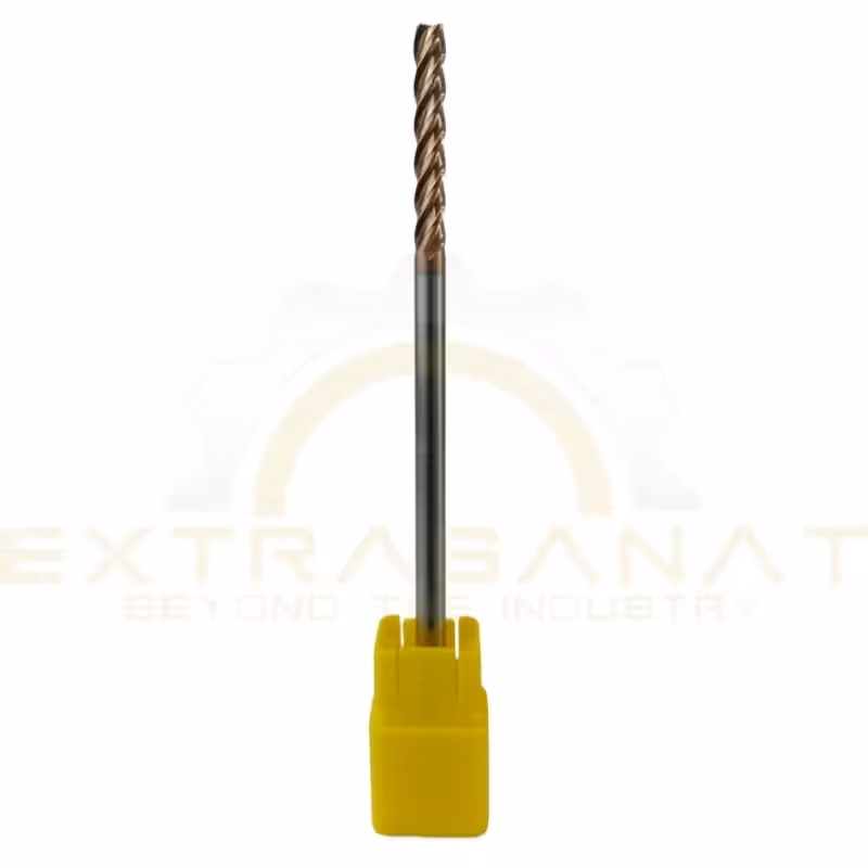 فرز انگشتی الماس سر تخت چهار پر بلند 6 طول 150 MTS