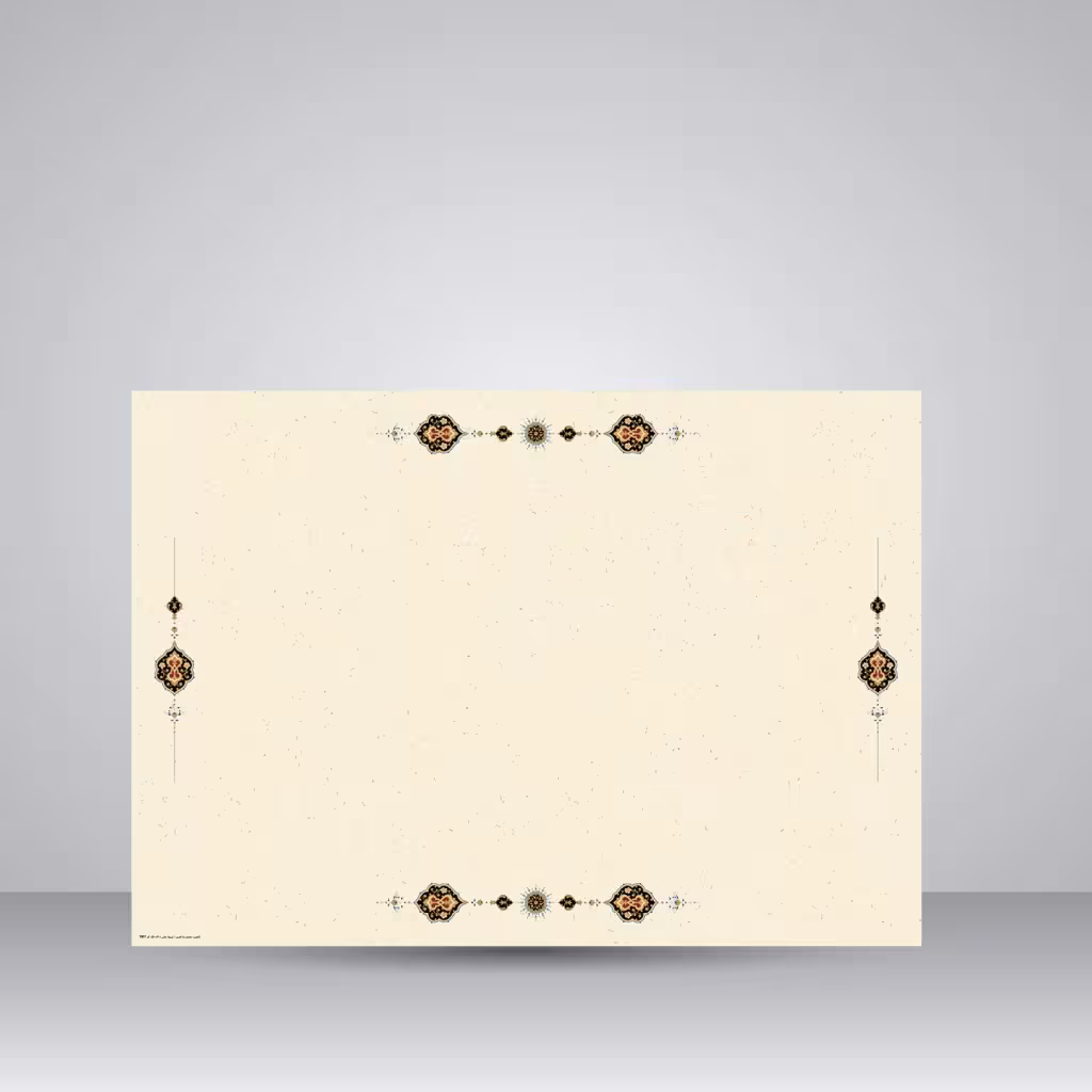 کاغذ ابروباد چاپی،70*50 cm، کد 977، (بسته 10 عددی)