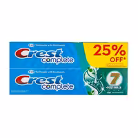 خمیر دندان دوقلوی کرست مدل Complete 7 تیوپ 252 گرمی