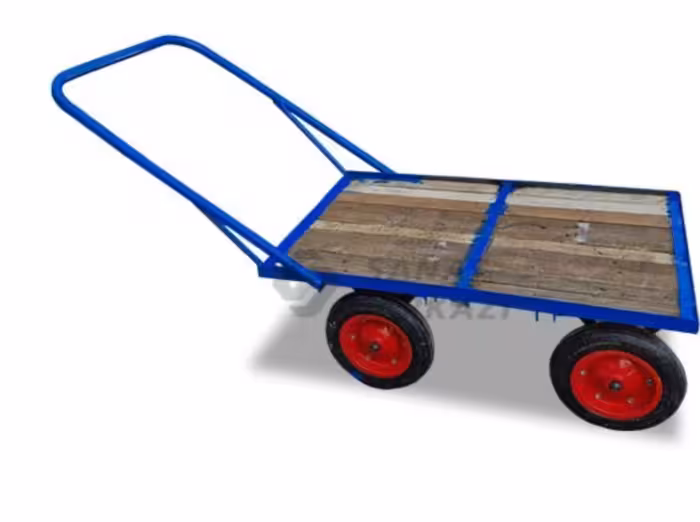 گاری سنتی فوق سنگین طرح کاشان با چرخ فرغونی