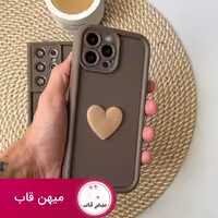 قاب گوشی آیفون Solid سالید قلب برجسته - کد (43818)
