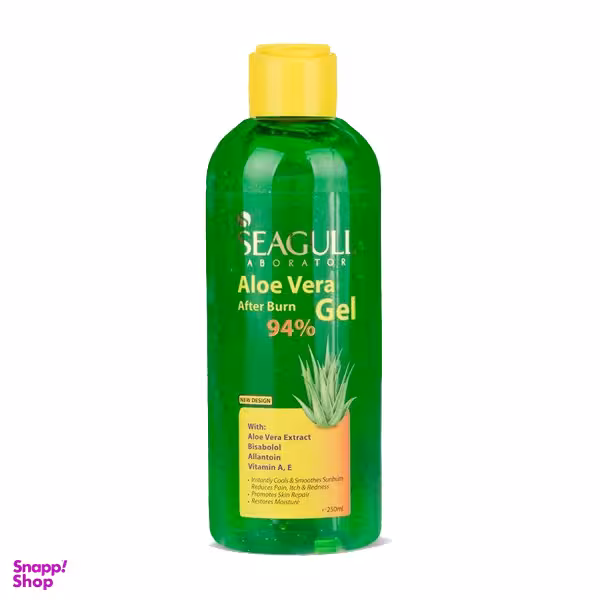 ژل مناسب سوختگی سی گل (Seagull) حاوی آلویه ورا 94% حجم 250 میلیلیتر