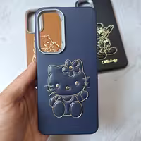 قاب گوشی سامسونگ S24 FE عروسکی چرمی ژله ای