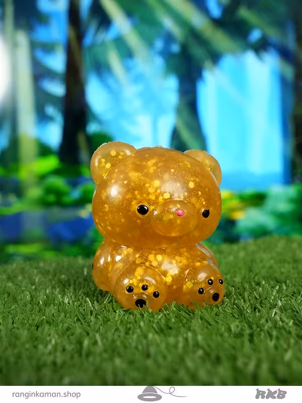 فیجت خرس کریستالی بزرگ Crystal bear fidget