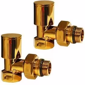 شیر رادیاتور گرد طلایی