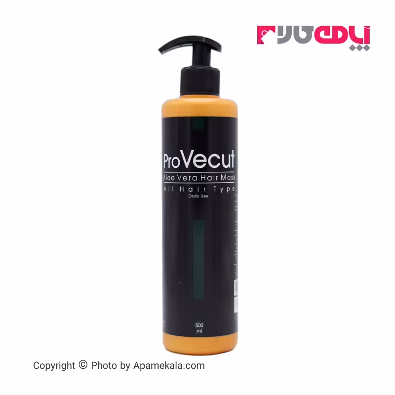ماسک مو پرو ویکات مدل aloe vera مناسب انواع مو حجم 500 میل