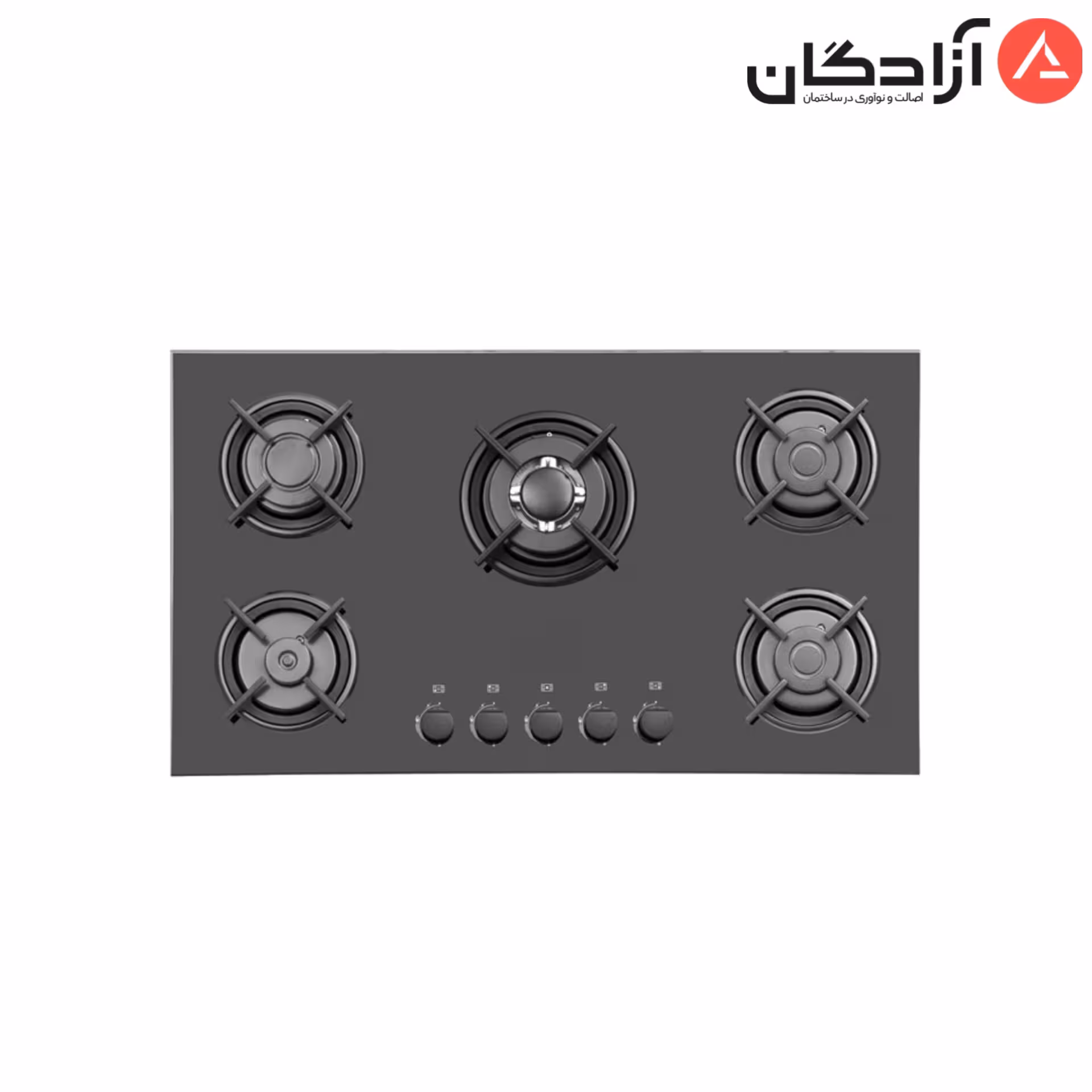 اجاق گاز شیشه ای پرنیان استیل PB5221