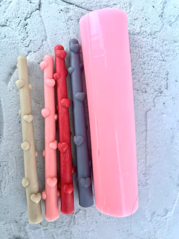 قالب سیلیکونی قلمی قلبی کد 2