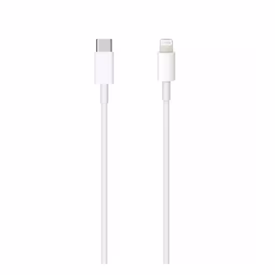 کابل شارژ  1 متری اپل USB Type-C به Lightning