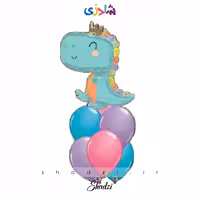 پک بادکنک دایناسور سبز