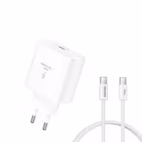 شارژر دیواری 45 وات فوننگ مدل S25 Ultra EU به همراه کابل تبدیل USB-C | کالا مکس