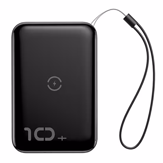 شارژر همراه وایرلس بیسوس مدل BASEUS MINI S 2-IN-1 FAST