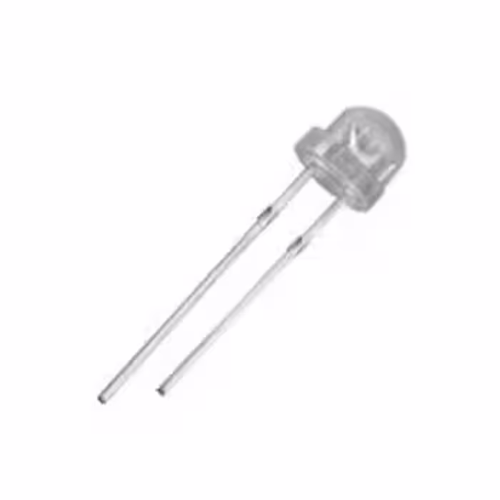 LED کلاهی چیپ بزرگ سفید مهتابی 5mm