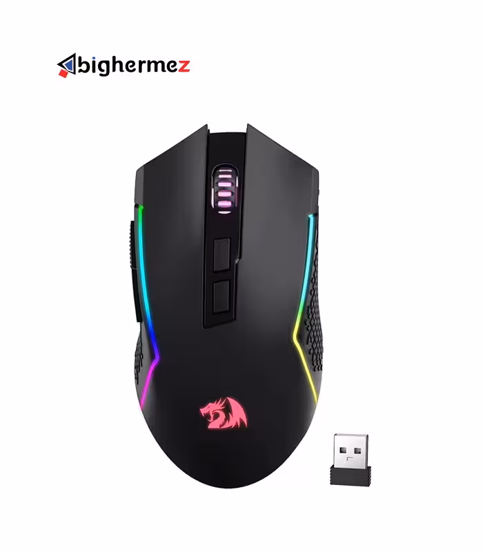 ماوس باسیم/بیسیم مخصوص بازی ردراگون مدل Griffin M602 KS RGB