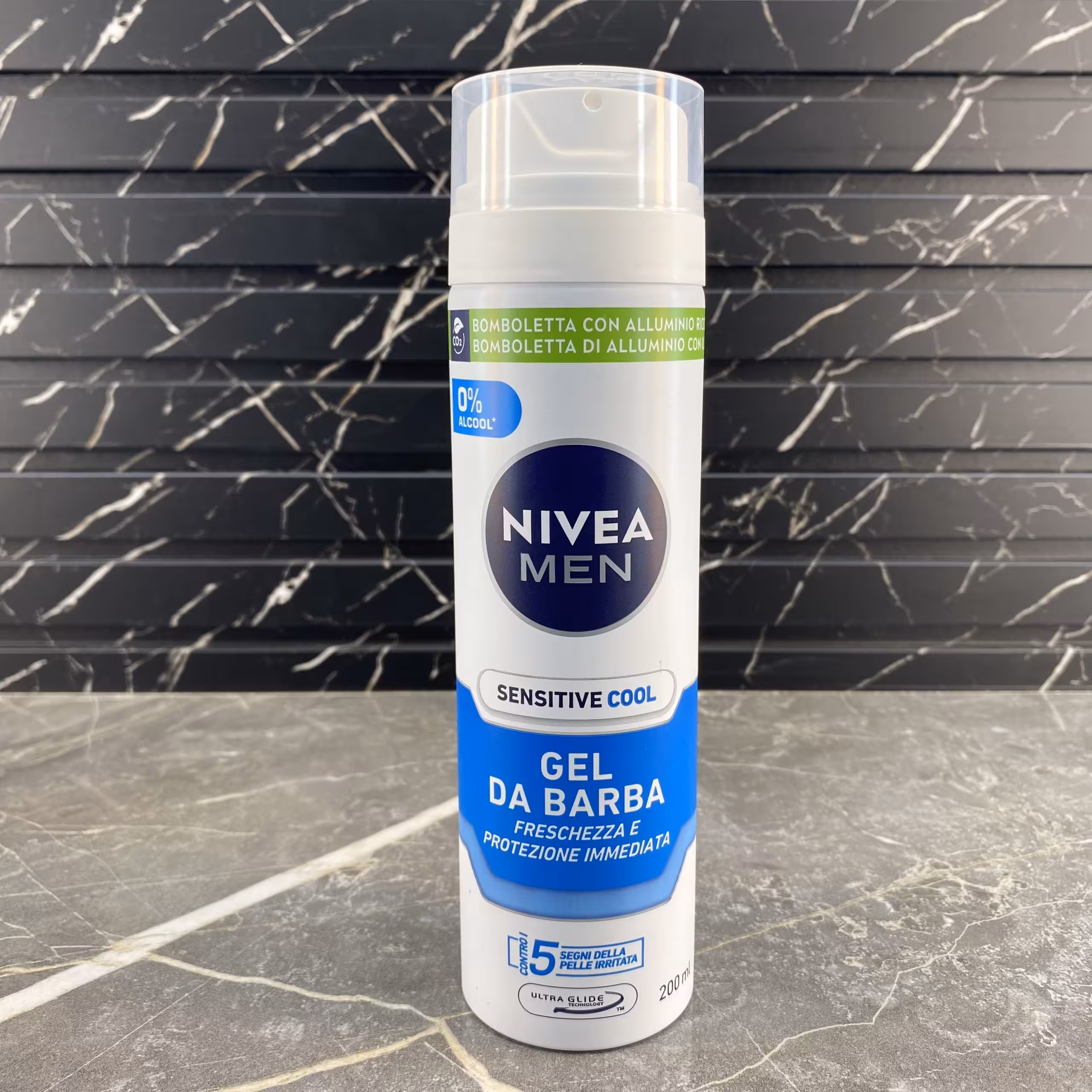 ژل اصلاح نیوا مدل sensitive cool مناسب پوست حساس حجم 200 میل