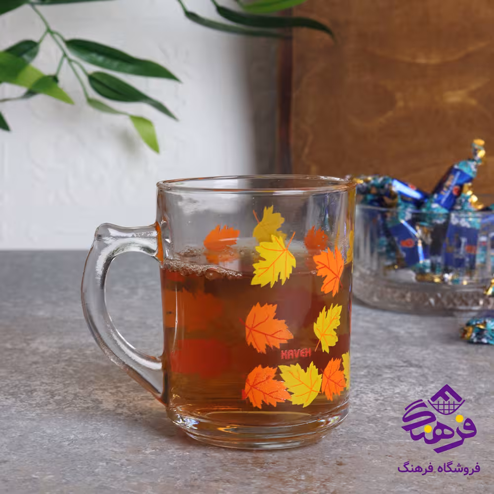 لیوان تاندر نیو چاپی شیرینگ کاوه (6دک)