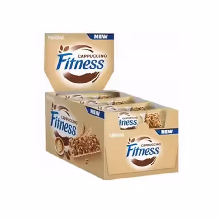 غلات بار رژیمی فیتنس کاپوچینو 16 عددی Fitness