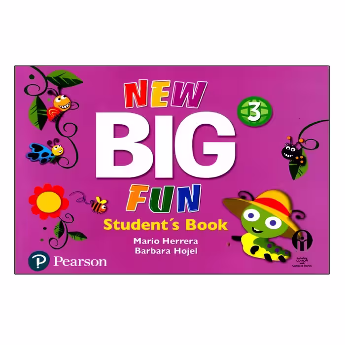 کتاب New Big Fun 3 اثر Mario Herrera And Barbara Hojel انتشارات الوندپویان
