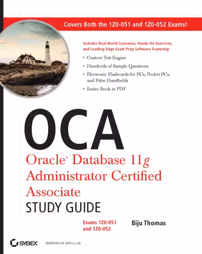 خرید و دانلود نسخه کامل کتاب OCA: Oracle Database 11g Administrator Certified Associate Study Guide: (Exams1Z0-051 and 1Z0-052)