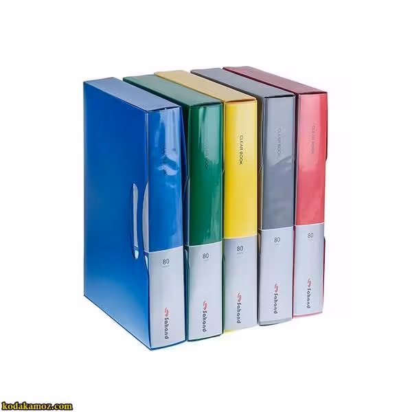 کلیر بوک 80 برگ قاب دار سهند