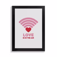 تابلو طرح love in the air کد PF-27045