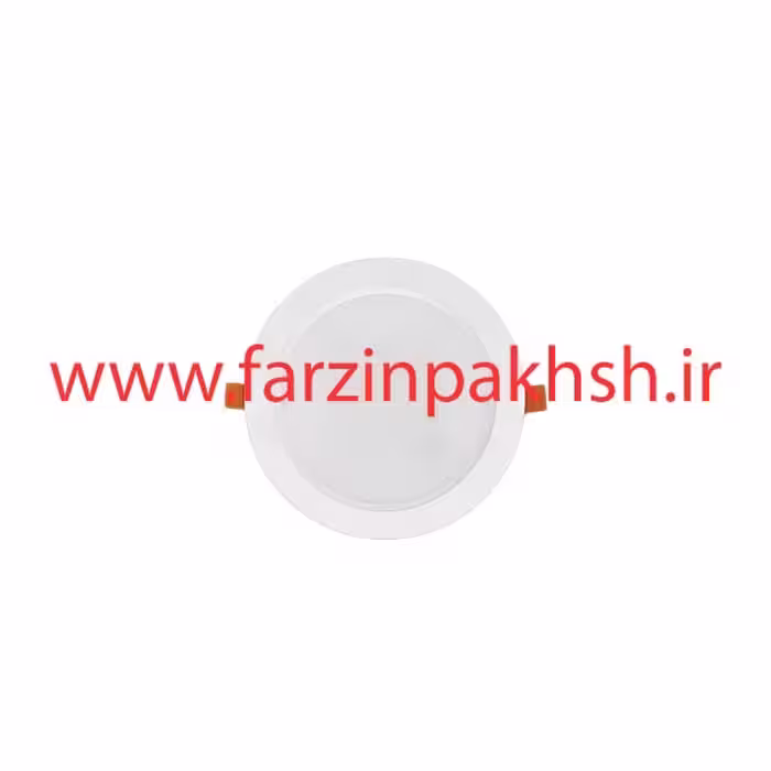 چراغ پنلی SMD توکار 18 وات دایره ای پارس شعاع توس مدل سولاریس