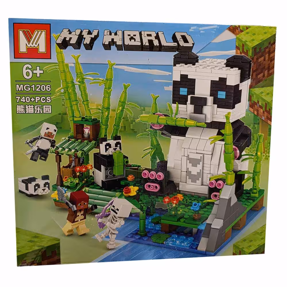 لگو پاندا ماینکرفت کد 1206