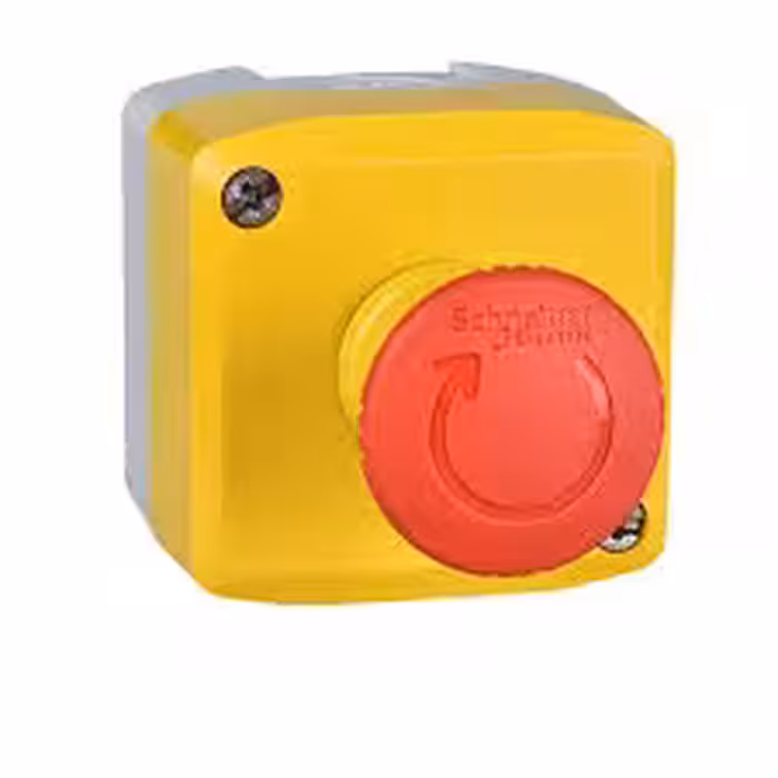 جعبه فرمان امرجنسی با کنتاکت کمکی 1NO 1NC اشنایدر الکتریک