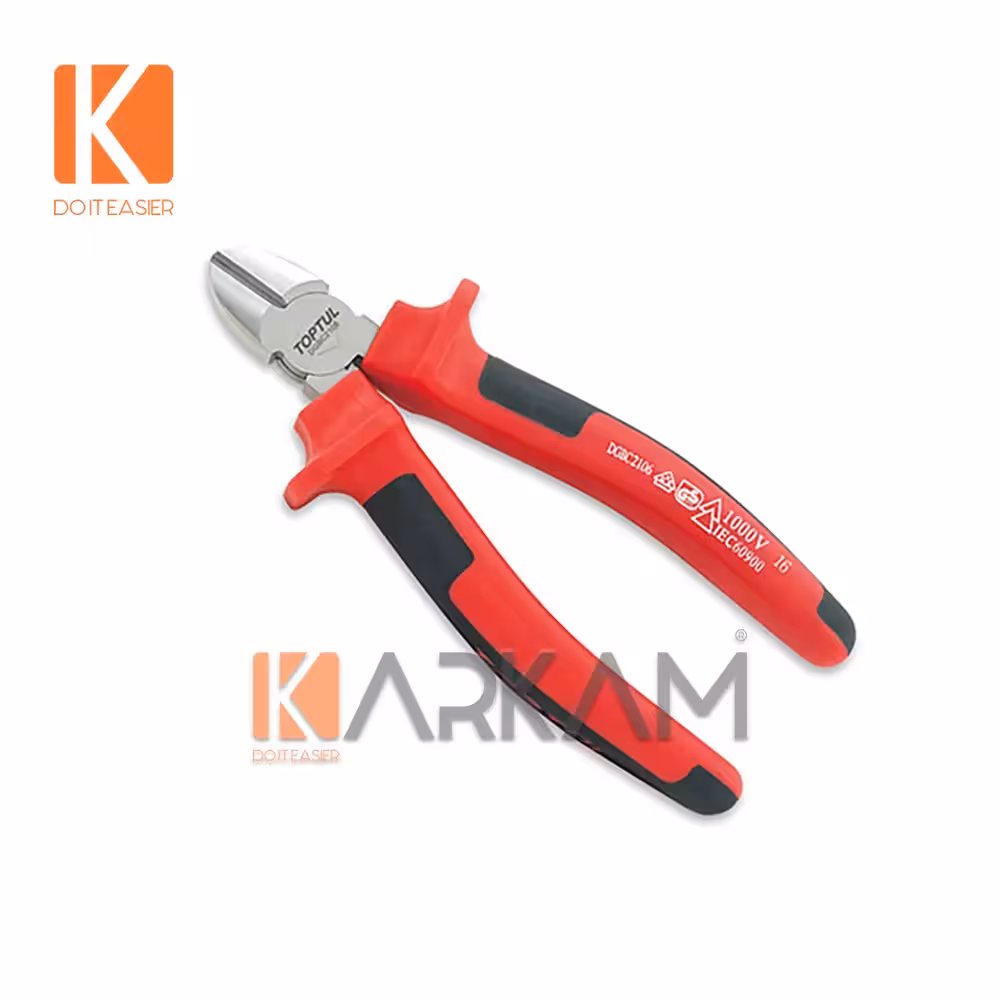 سیم چین 6 اینچ های ولتاژ قرمز DGBC2106 تاپ تول