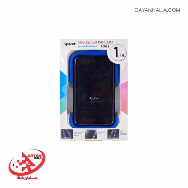 هارد اکسترنال اپیسر مدل HDD EXTERNAL APACER AC631 1TB
