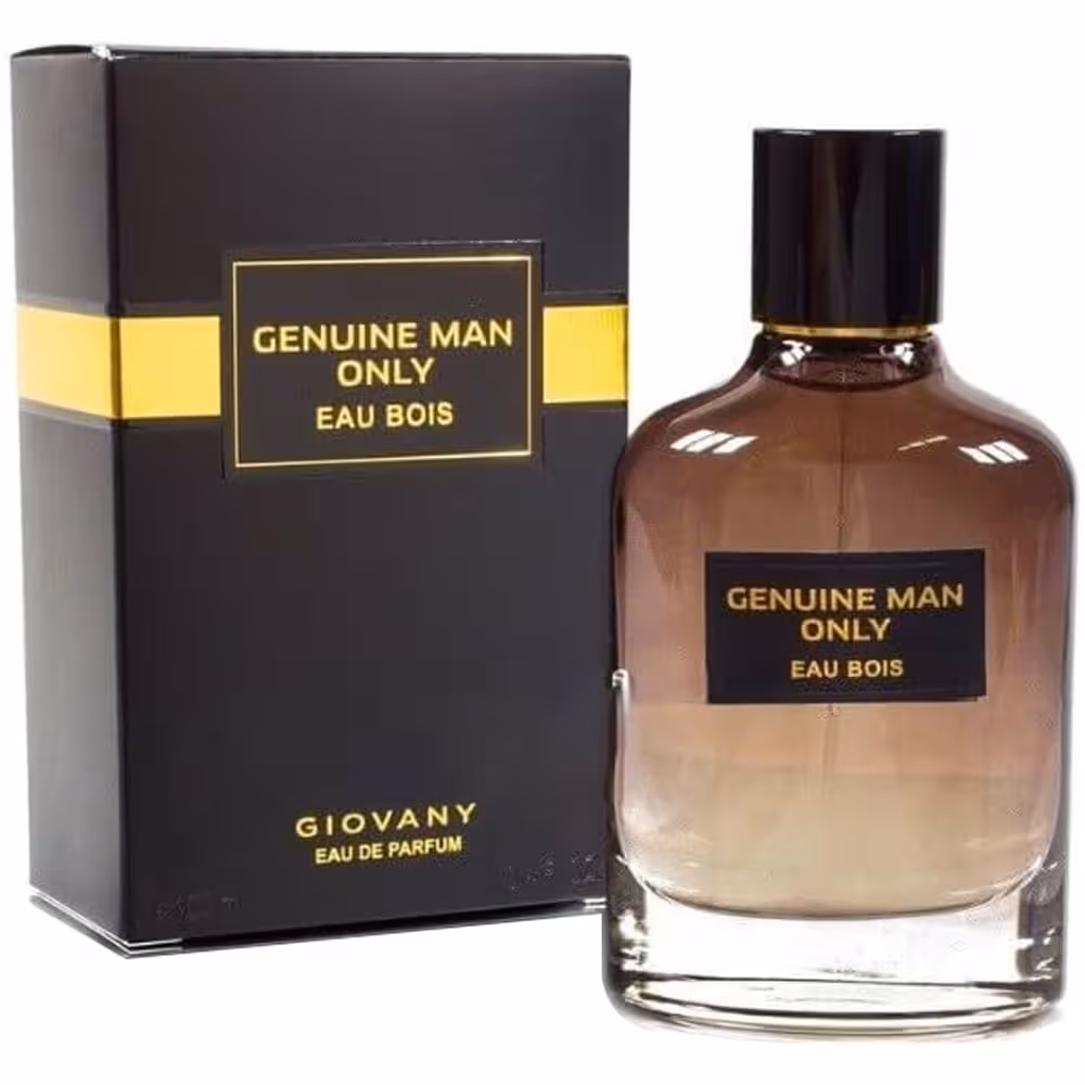 ادوپرفیوم جنیون من اونلی بویس فرگرانس ورد Genuine Man Only Eau Bois Fragrance World