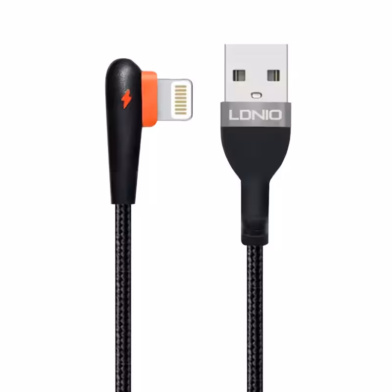 کابل تبدیل USB به لایتنینگ الدینیو مدل LS561 طول 1 متر