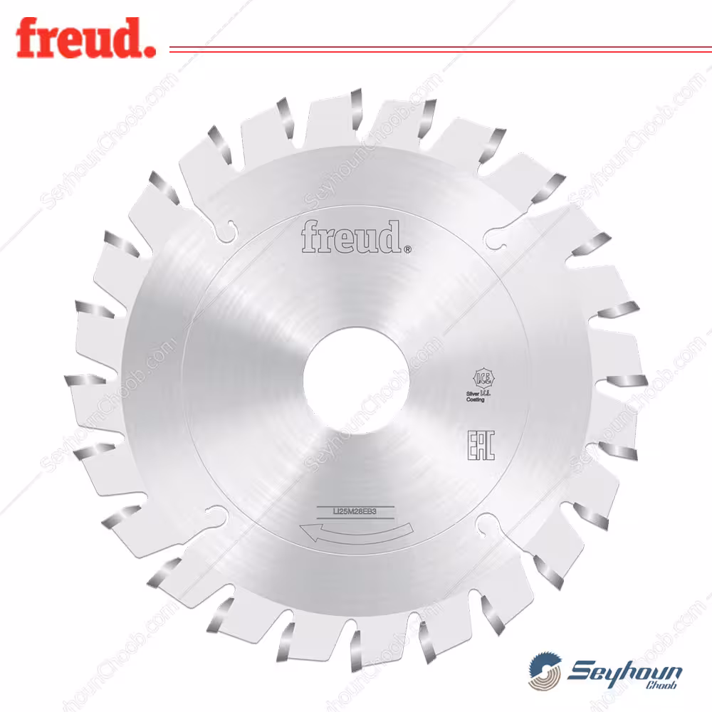 تیغ اره الماسه خط زن قطر 12 سانتی متر 24 دندانه فرود مدل LI25M28EB3
