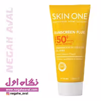 فلوئید ضدآفتاب بی رنگ SPF50 فاقد چربی اسکین وان