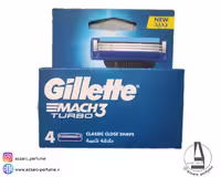 یدک ژیلت مچ تری توربو Gillette تعداد 4 عددی
