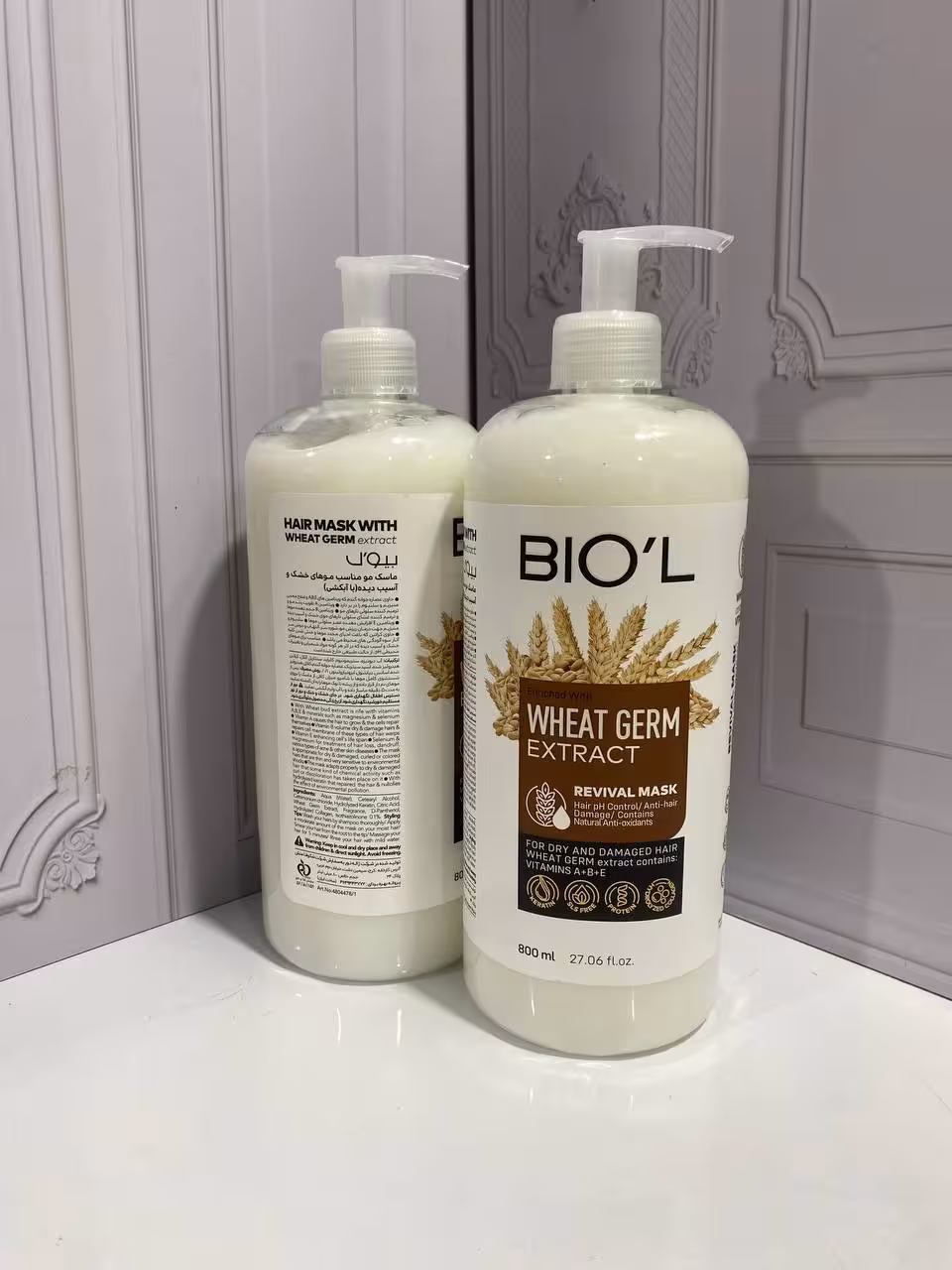 ماسک مو 800 میل جوانه گندم بیول