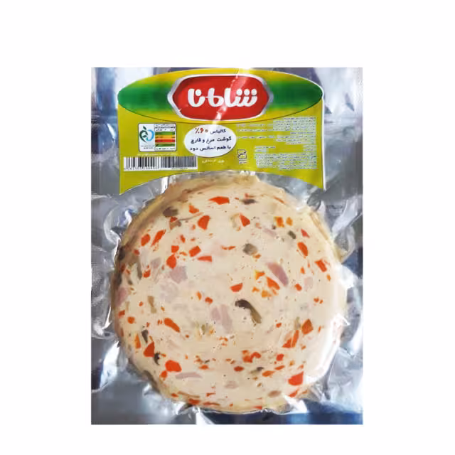 کالباس مرغ و قارچ دودی 60 درصد شامانا 200 گرمی
