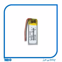 باتری لیتیومی 3.7 ولت 130 میلی آمپر