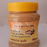 کره بادام زمینی طبیعی