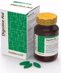 گلدن لایف قرص دایجستیو اید/60عددی