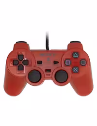 دسته PS2 قرمز سیم ابریشمی ICدار