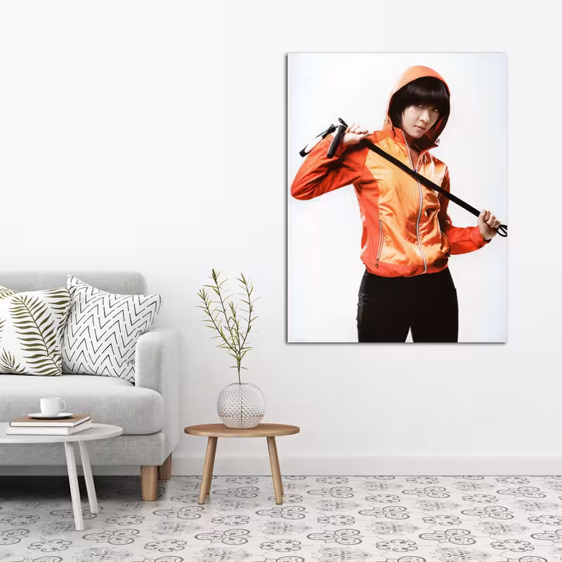 تابلو شاسی مدل Ha Ji Won کد 21 | دنیای قاب